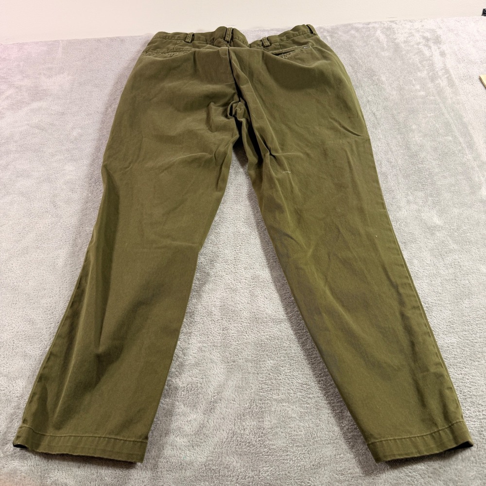 Polo Ralph Lauren Chino Pants Mens 36/30 Olive Green Classic Fit 100% Cotton - Picture 7 of 12